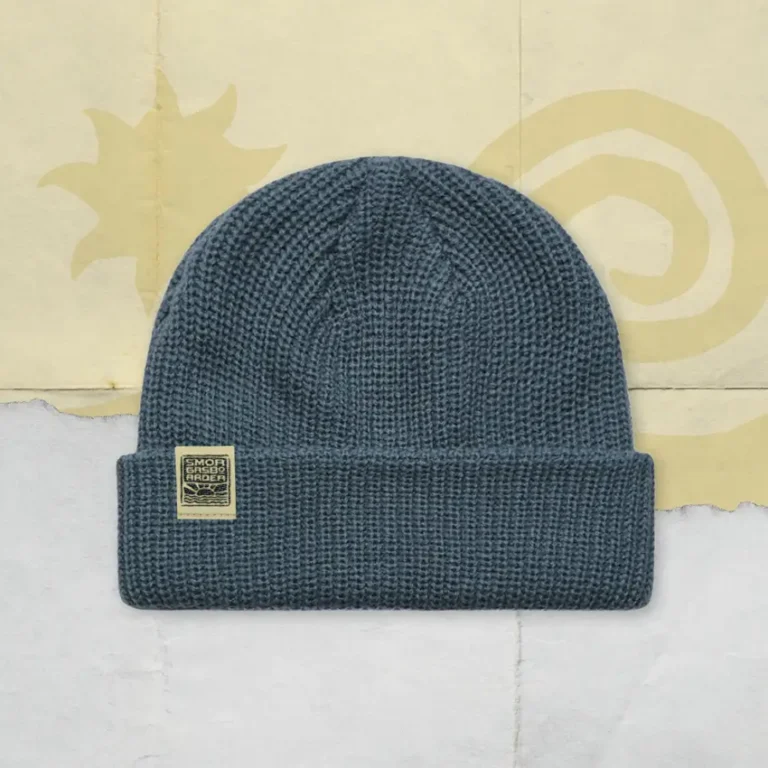 Deep blue beanie