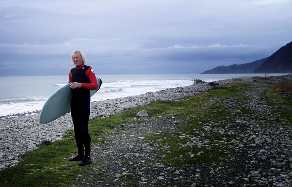 EP20. Jiff Morris on surfing semi-retirement on the South Island of NZ