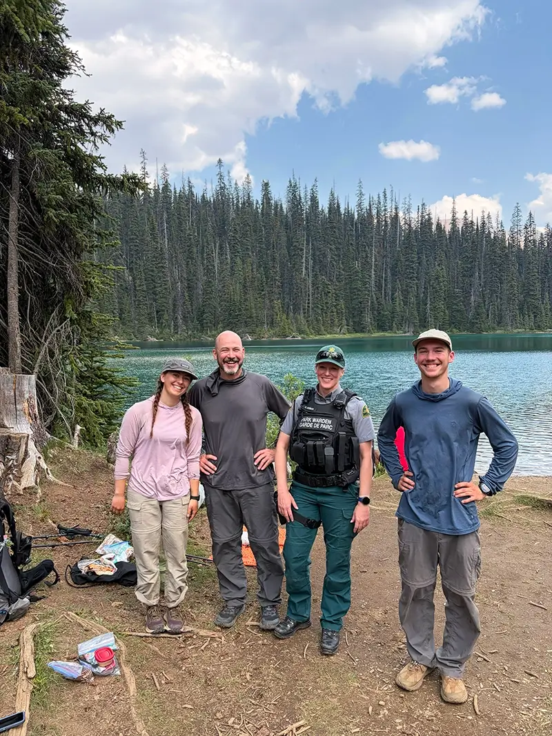 Under arrest on Canada's Great Divide Trail