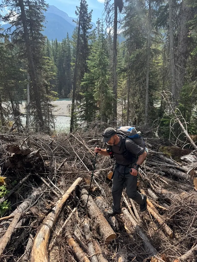 Dave on Canada's Great Divide Trail