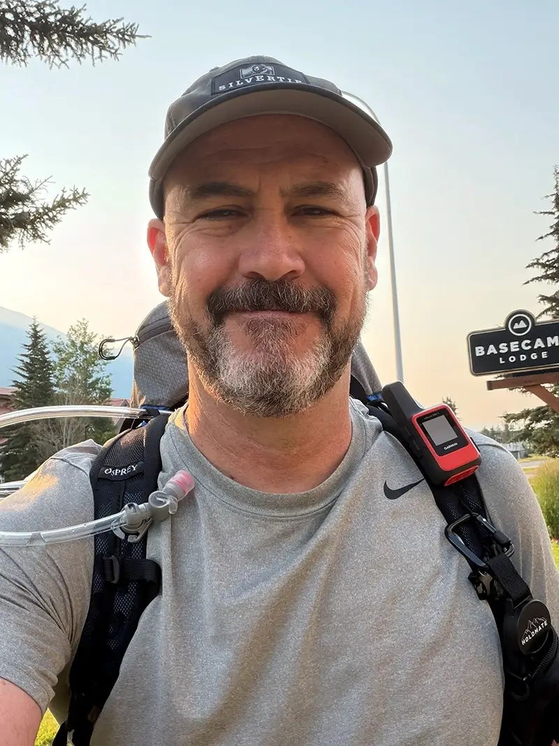 Dave on Canada's Great Divide Trail