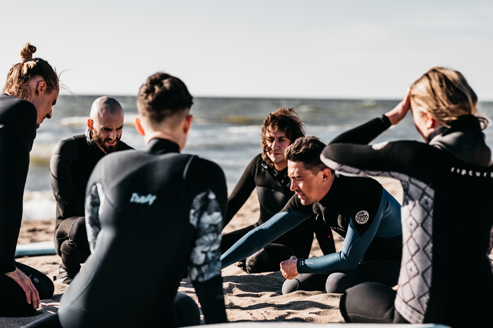 Domas Rimeika teaching