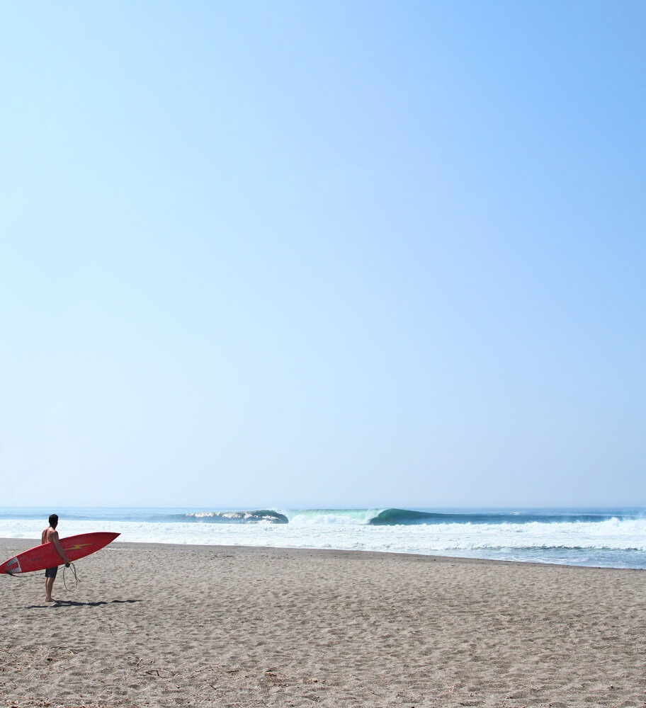 surfing in mexico