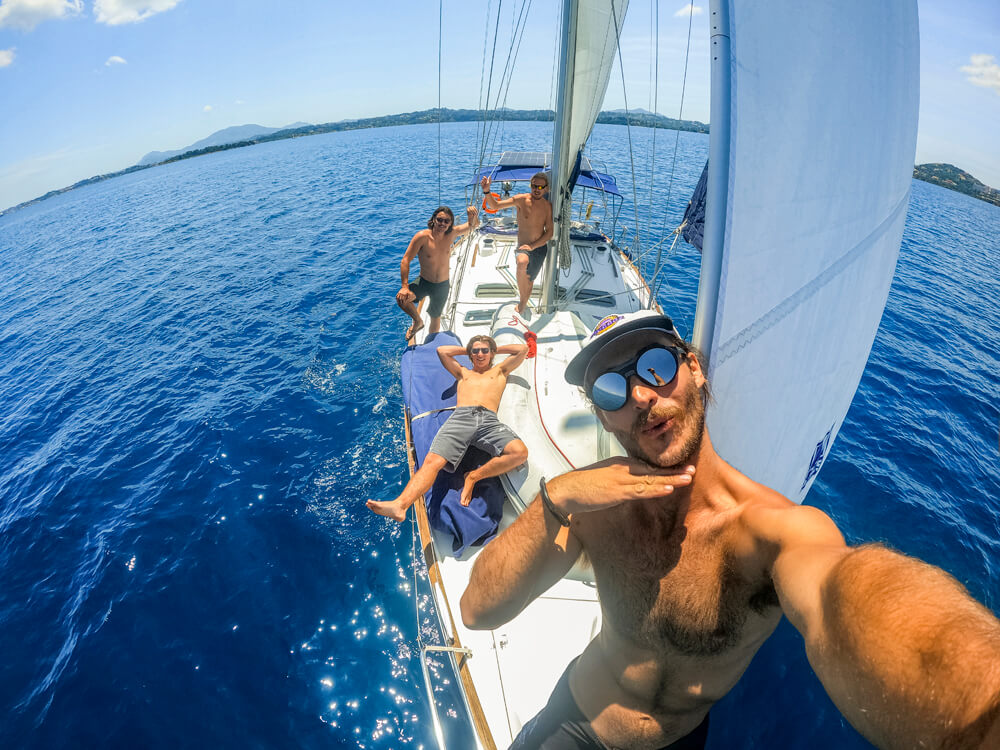 The search for revelry sailing adventure